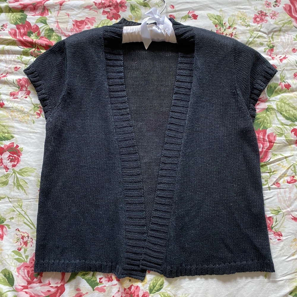 Eileen Fisher cropped cardigan